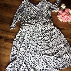 Black and white Dress